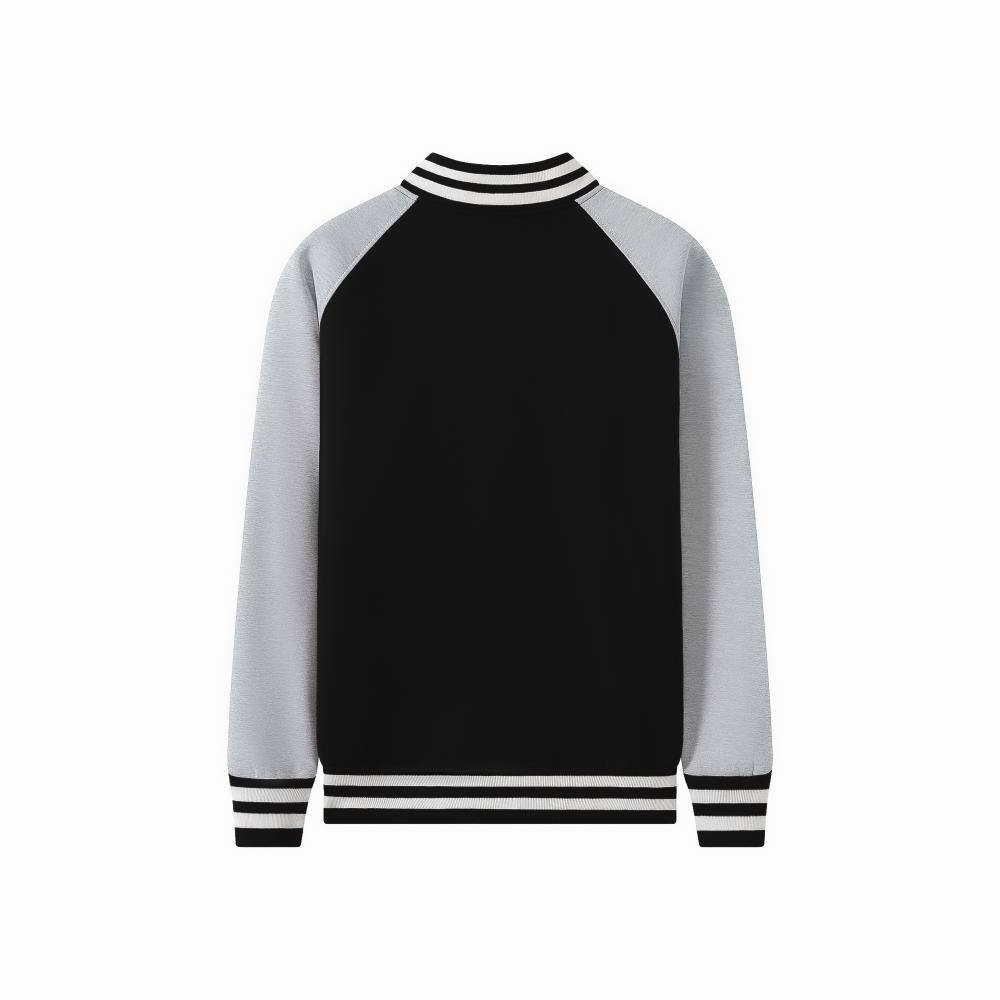 H728#600克 加厚 插肩 拉链式 棒球服【厂发，非质量问题不退换】 卫衣 细节展示 启虎