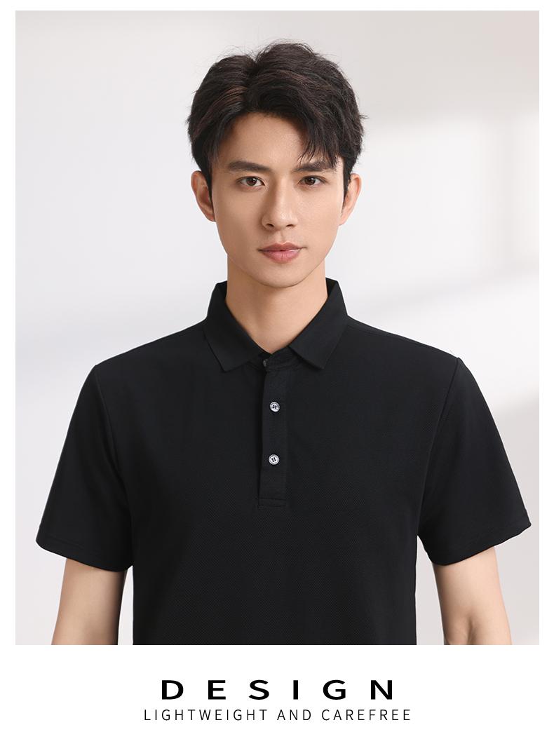 【2026春夏】K958801#200克 菠萝格 纯色翻领POLO Polo衫 细节展示 paidai