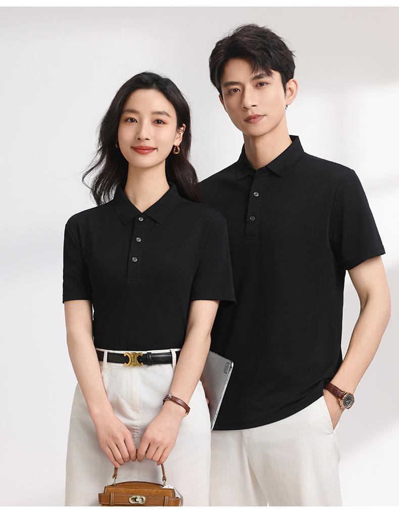 【2026春夏】K958801#200克 菠萝格 纯色翻领POLO Polo衫 细节展示 paidai