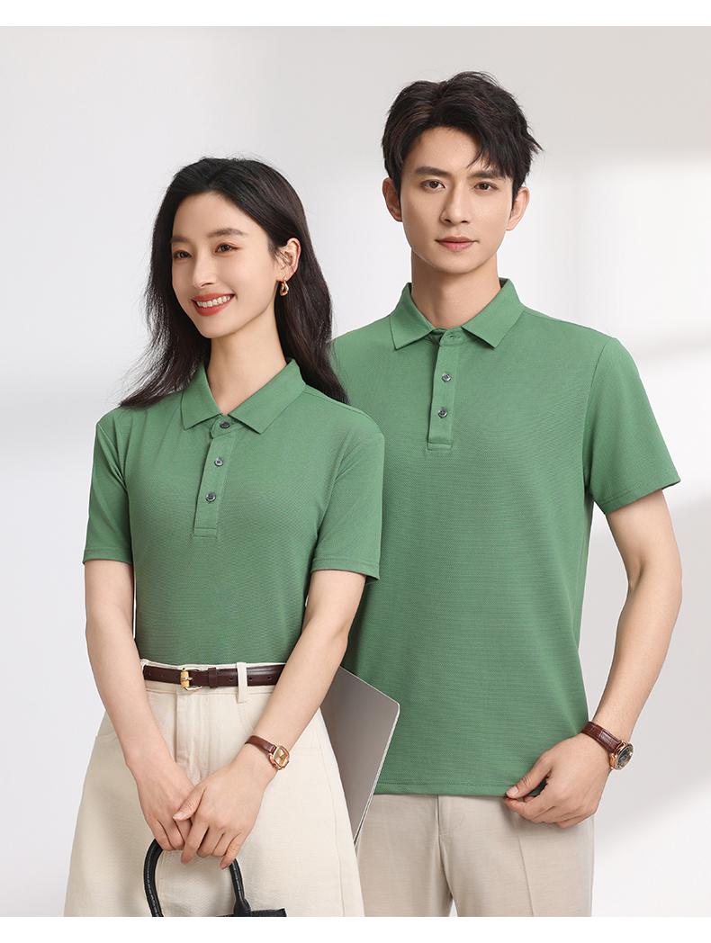 【2026春夏】K958801#200克 菠萝格 纯色翻领POLO Polo衫 细节展示 paidai