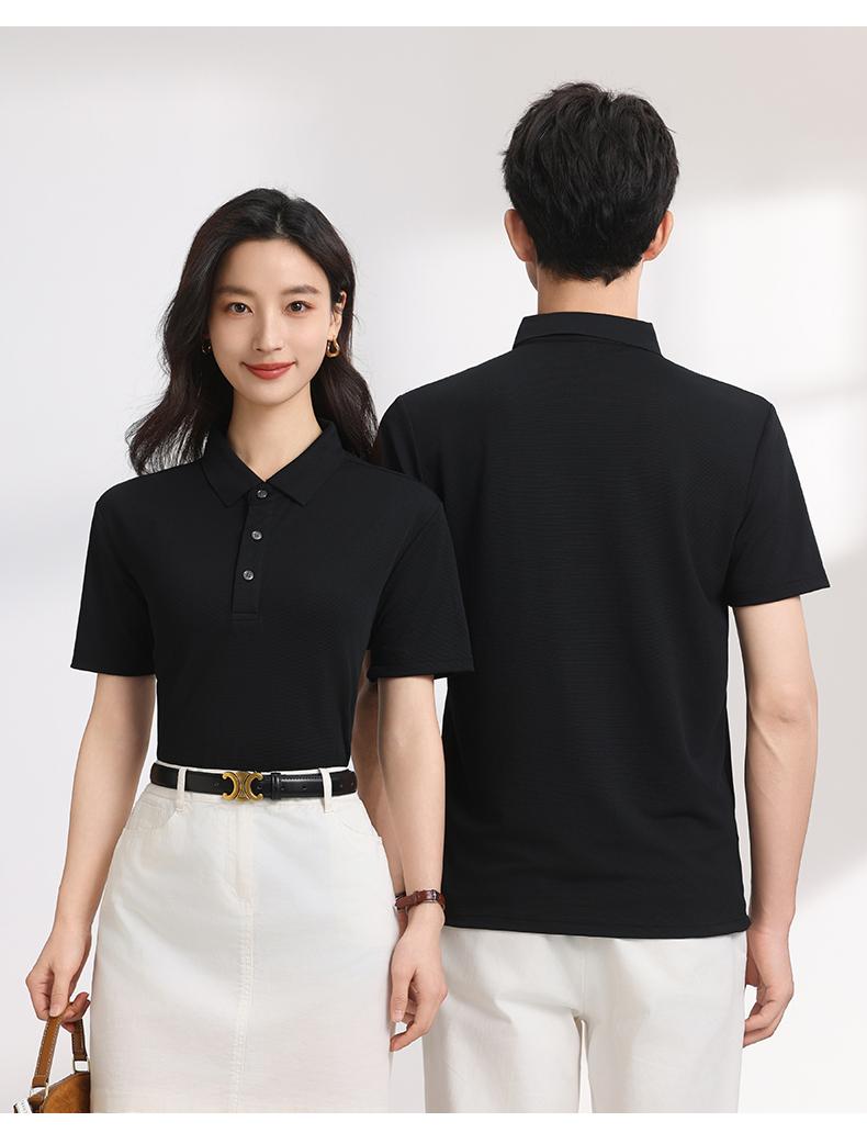 【2026春夏】K958801#200克 菠萝格 纯色翻领POLO Polo衫 细节展示 paidai