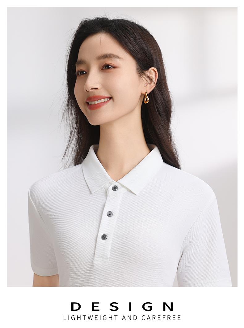 【2026春夏】K958801#200克 菠萝格 纯色翻领POLO Polo衫 细节展示 paidai