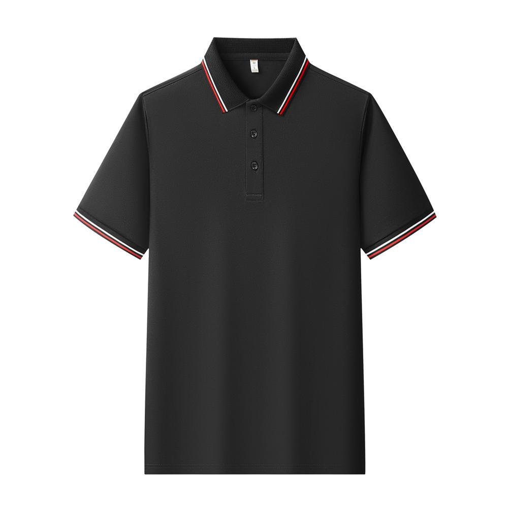 【2026春夏】K958839#200克 赛络纺 间色翻领POLO Polo衫 细节展示 paidai