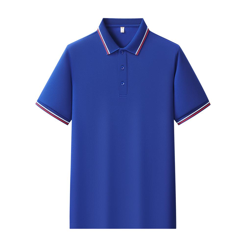 【2026春夏】K958839#200克 赛络纺 间色翻领POLO Polo衫 细节展示 paidai