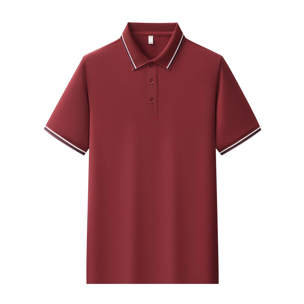 【2026春夏】K958839#200克 赛络纺 间色翻领POLO Polo衫 细节展示 paidai