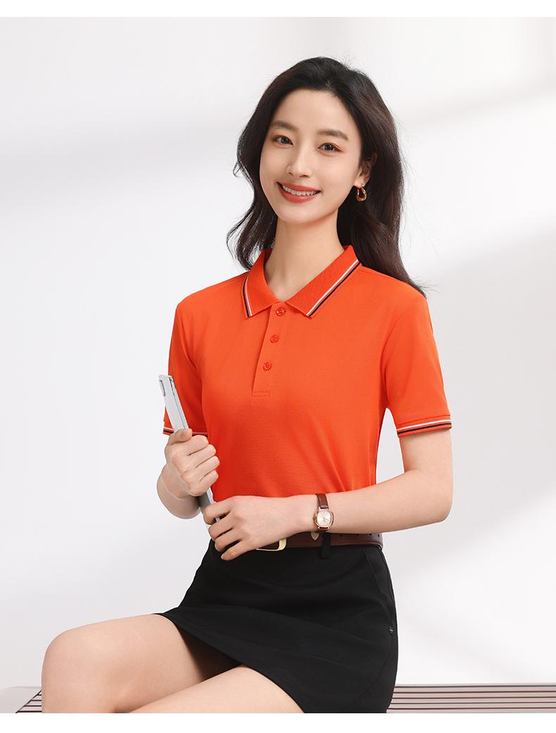 【2026春夏】K958839#200克 赛络纺 间色翻领POLO Polo衫 细节展示 paidai