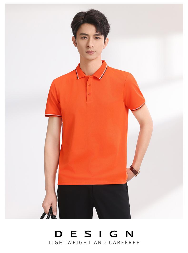 【2026春夏】K958839#200克 赛络纺 间色翻领POLO Polo衫 细节展示 paidai