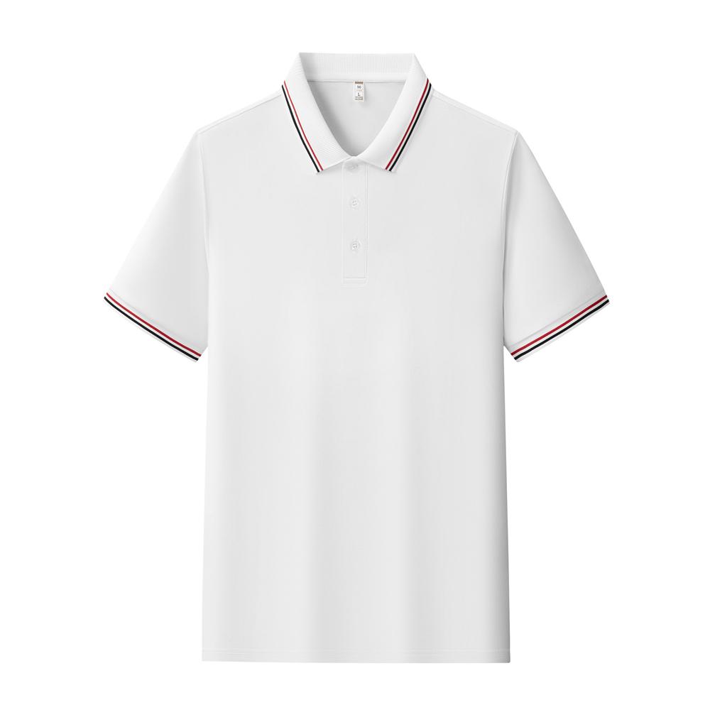 【2026春夏】K958839#200克 赛络纺 间色翻领POLO Polo衫 细节展示 paidai