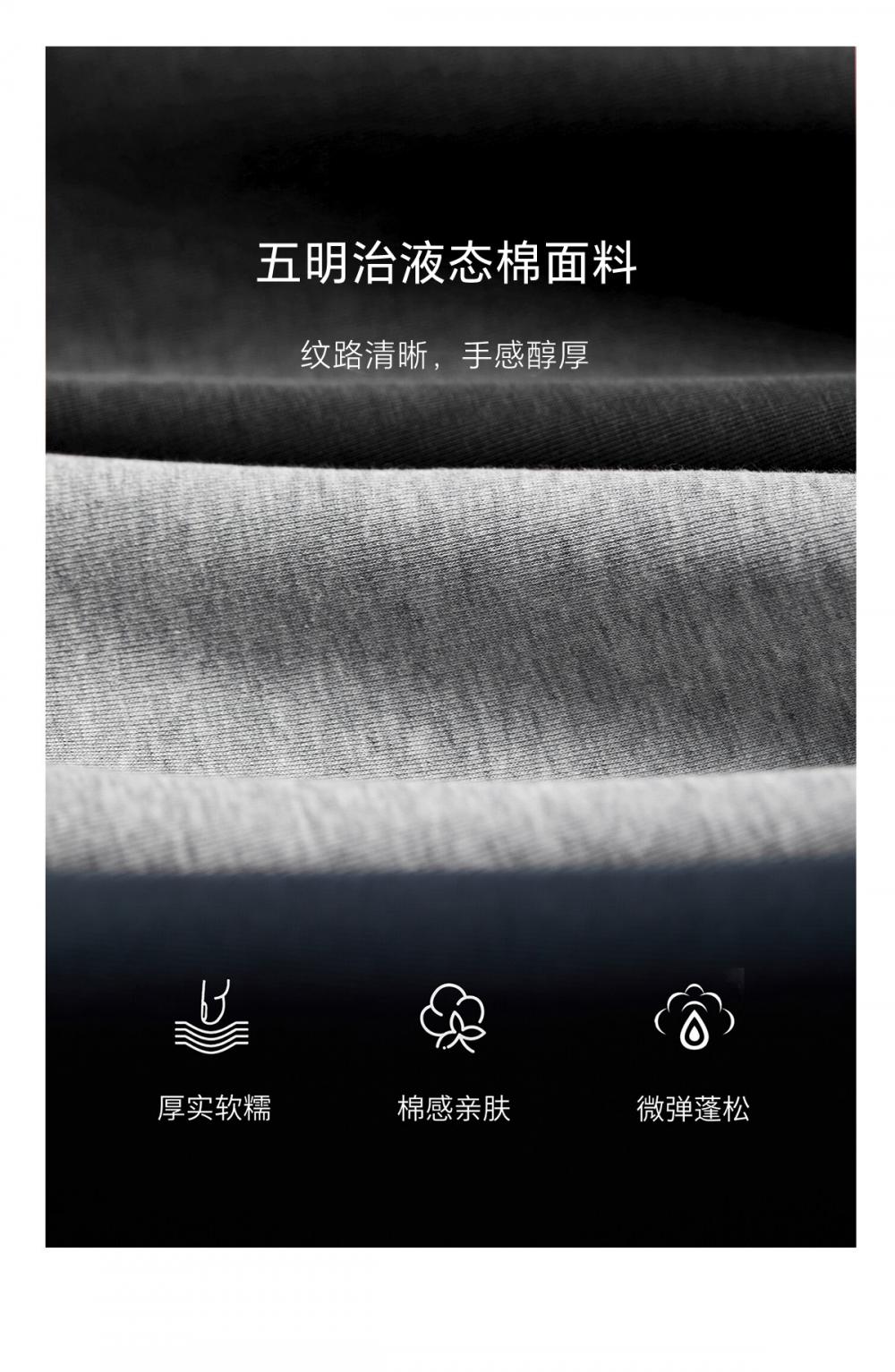 K019889# 400克 五明治液态棉潮牌高帽拉链开衫外套 卫衣 细节展示 启虎