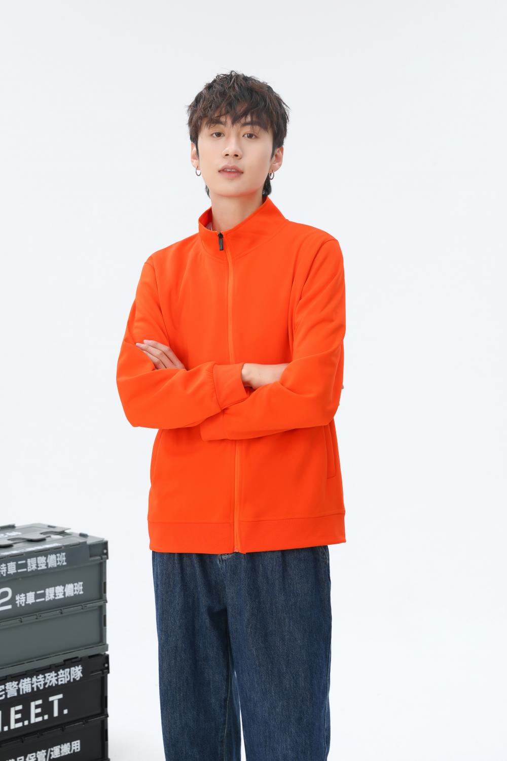 K952222#310克 健康布纯色立领拉链卫衣【秋冬 2023】 卫衣 细节展示 启虎