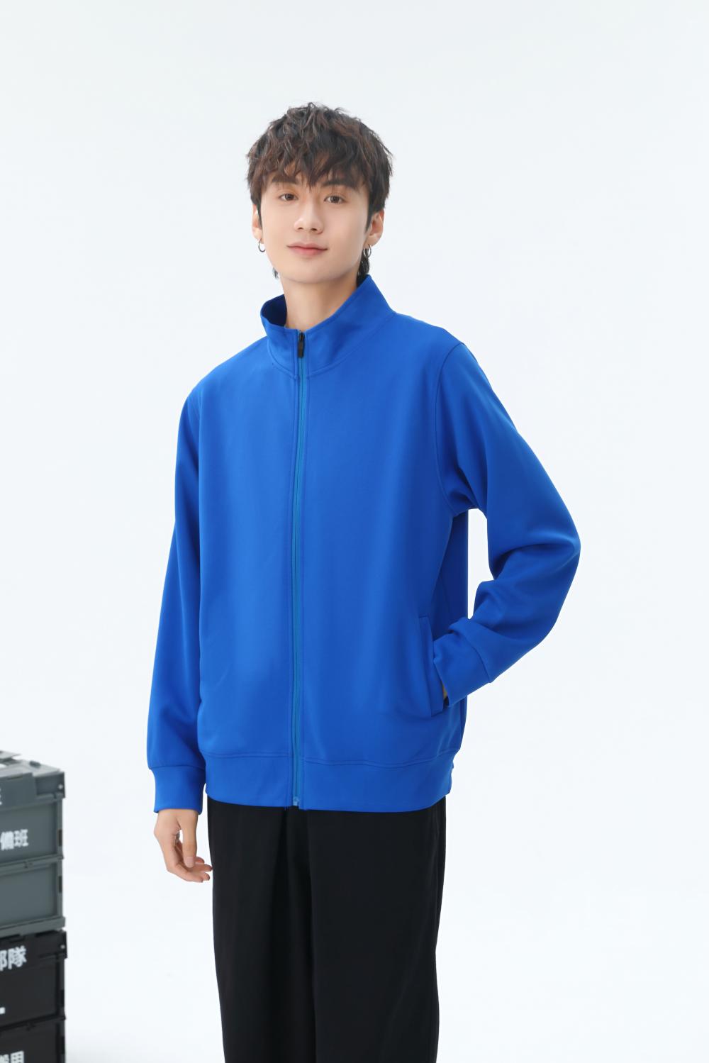 K952222#310克 健康布纯色立领拉链卫衣【秋冬 2023】 卫衣 细节展示 启虎